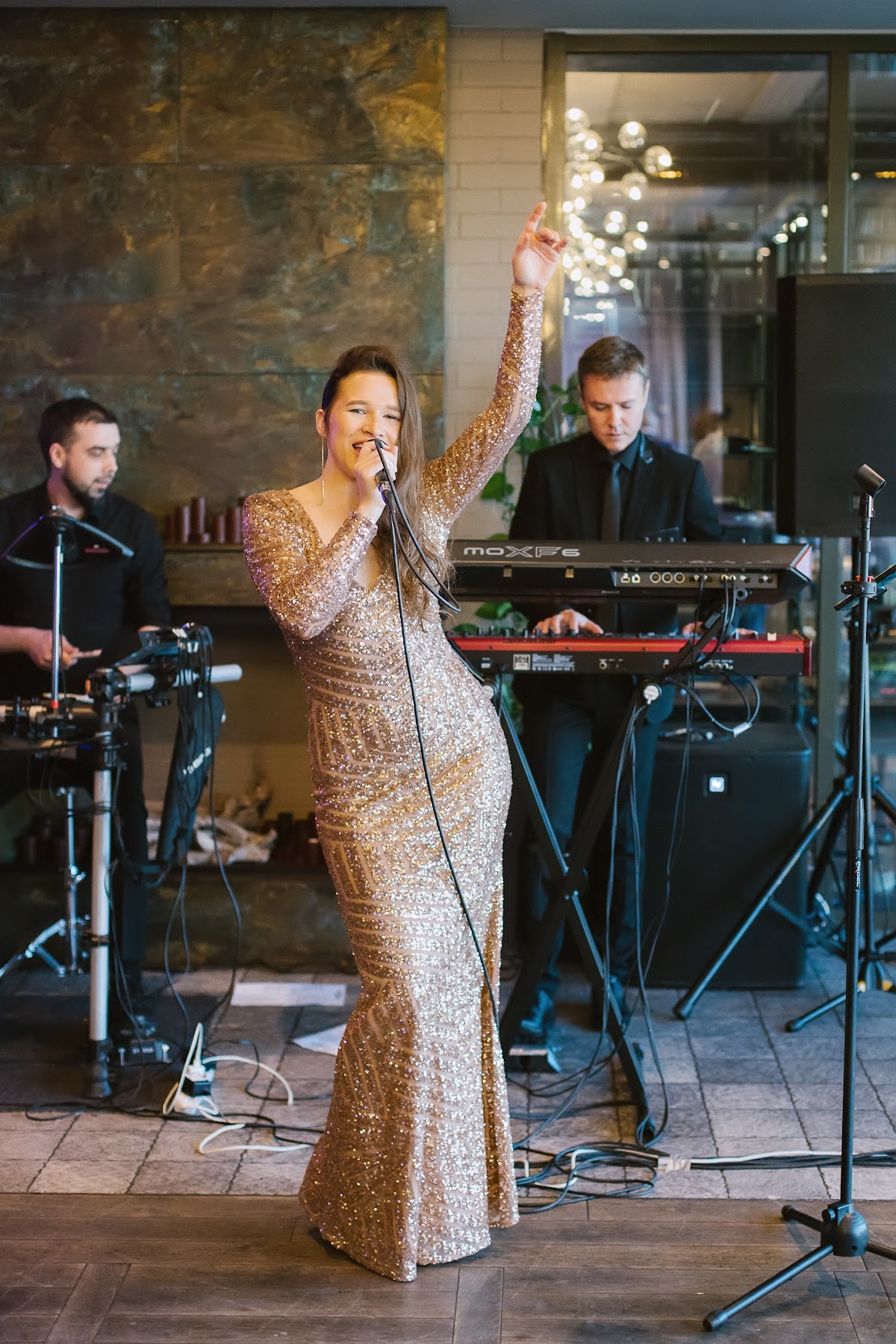 Кавер-группа на свадьбу Нижний Новгород Funkeys Music Band на камерном юбилее в Lobachevsky Plaza