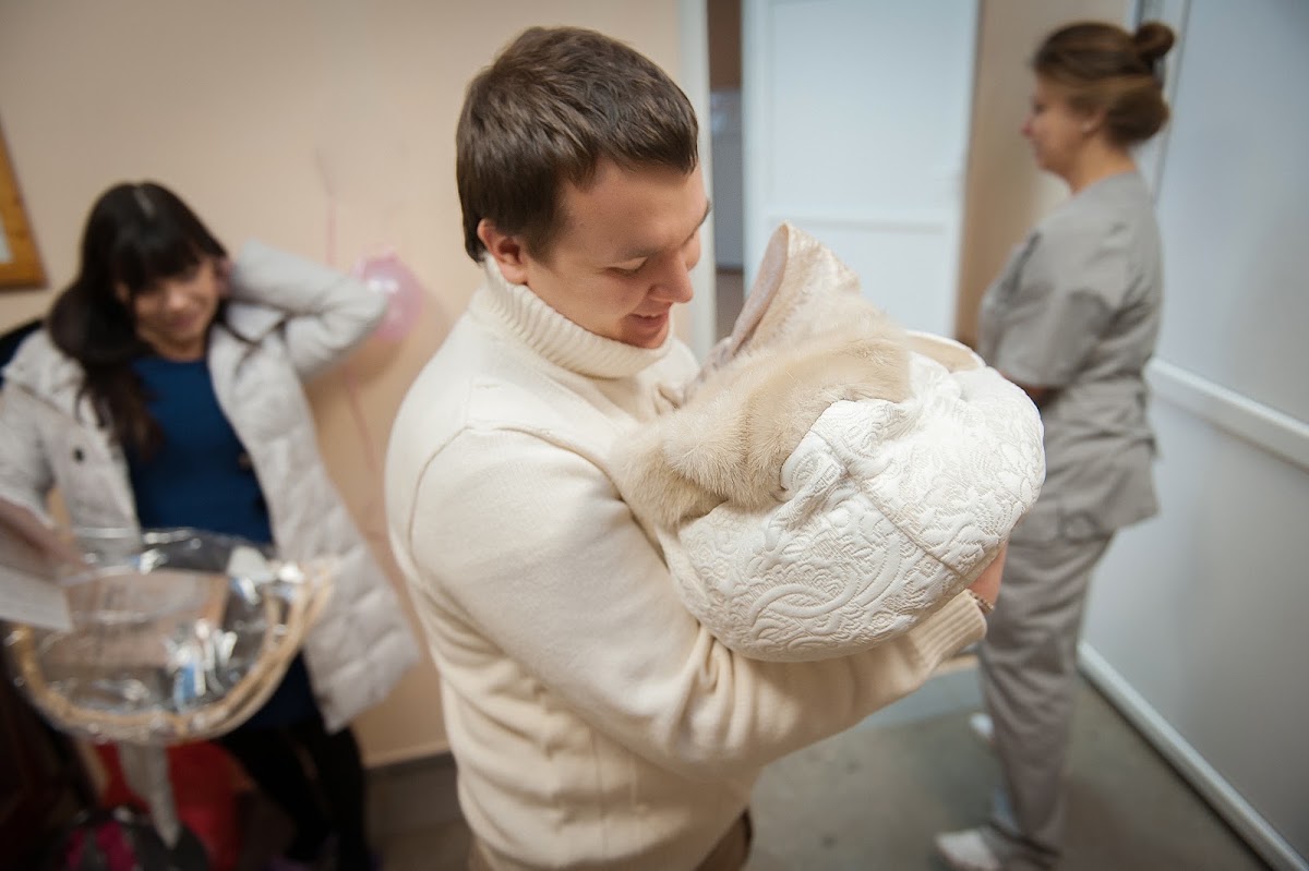 Портфолио: Выписка из роддома