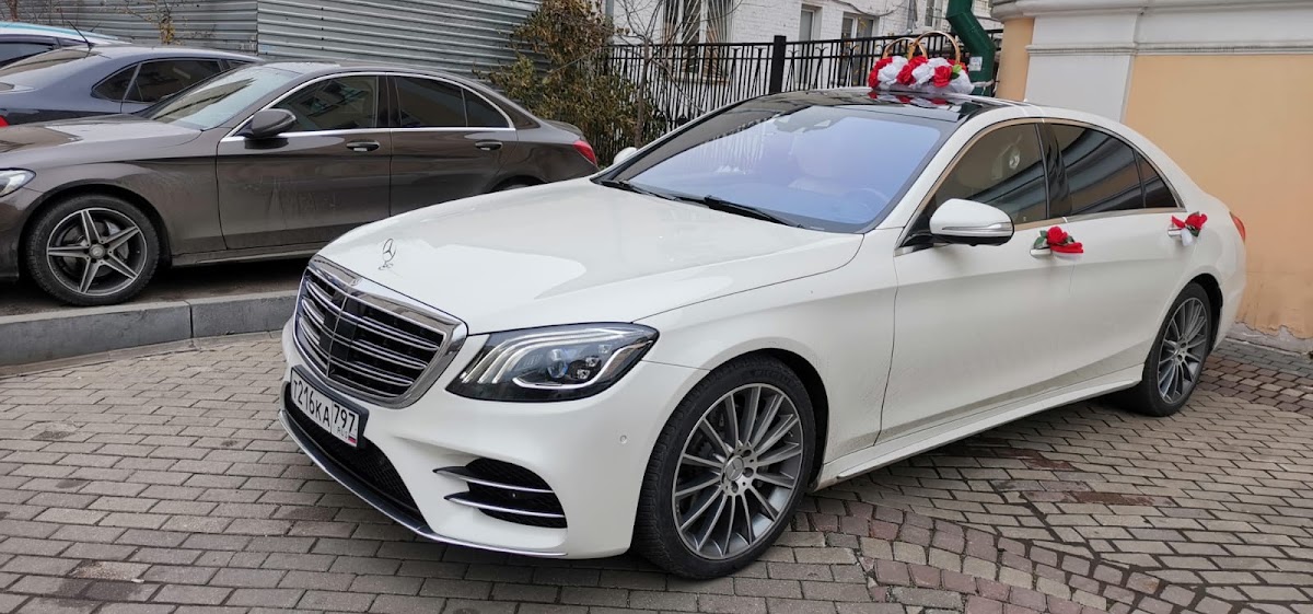 Mercedes Benz S500 AMG рестайлинг гос.N 216
