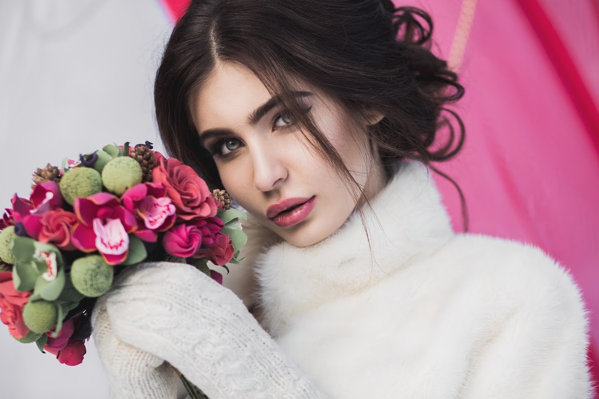 Зимнее Love story в лесу
