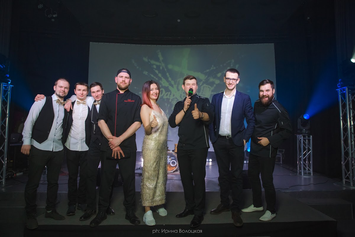 Концерт-холл Кино Проект  #нескучнаякухня от компании @shef_keytering