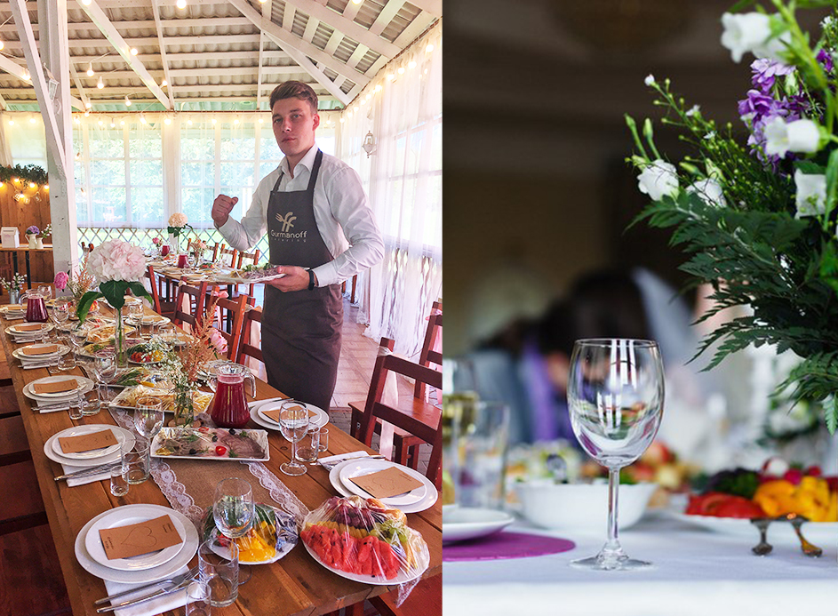 Банкеты от Gurmanoff catering