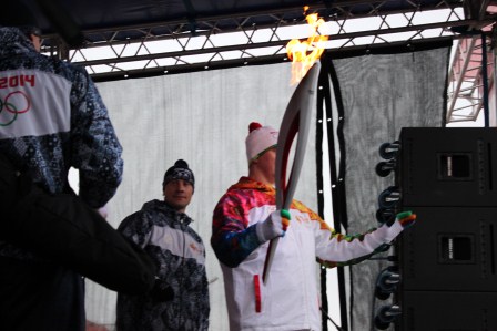 олимпийский огонь