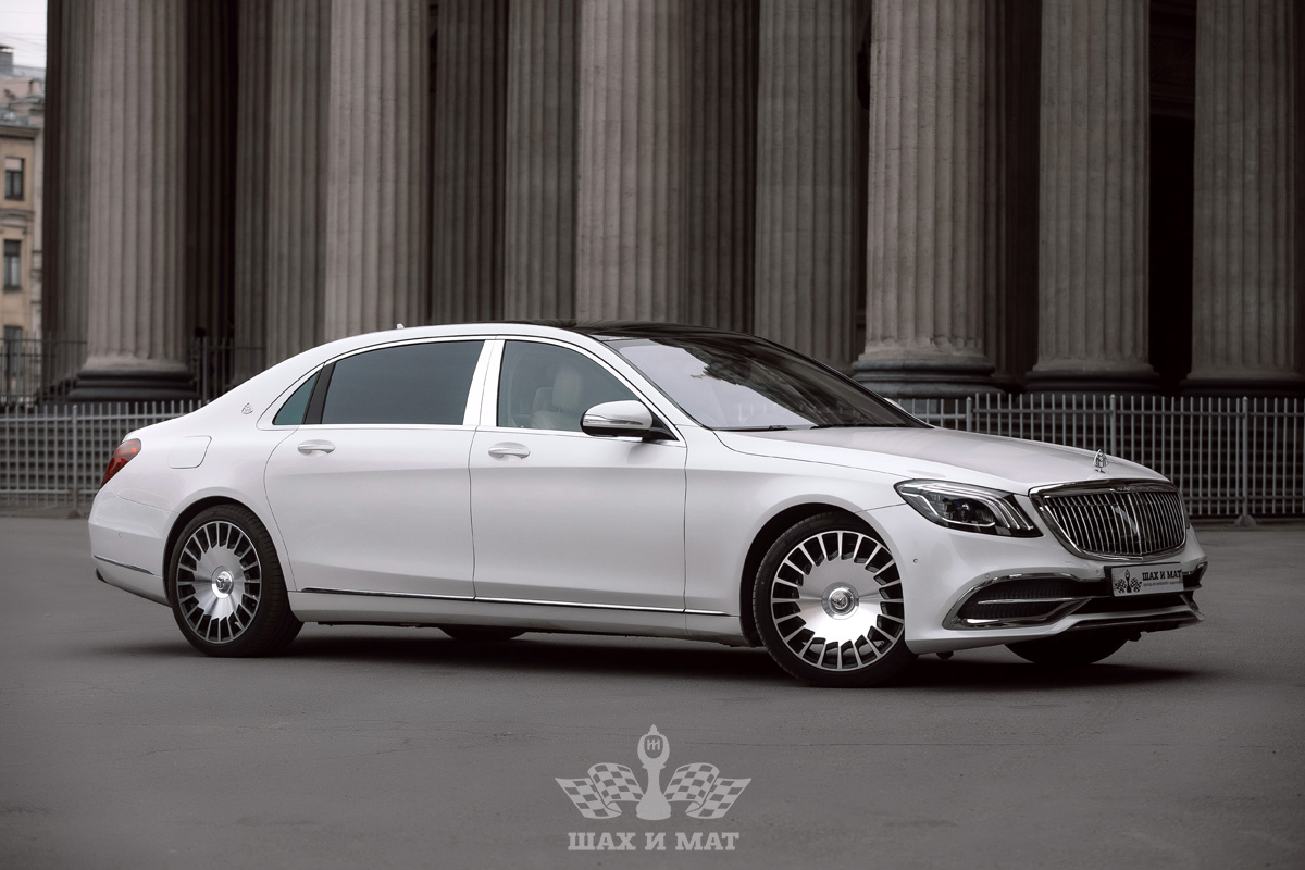 Mercedes Maybach S560 white