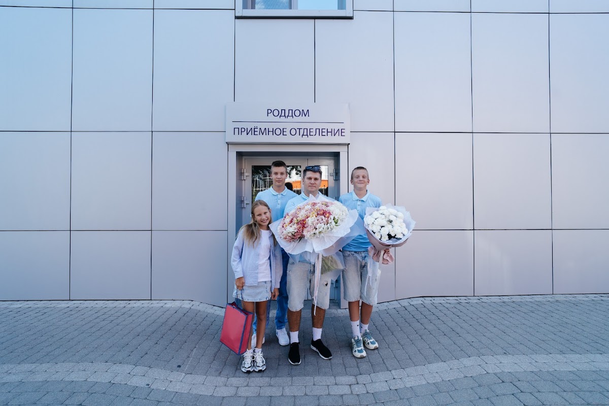 Портфолио: Выписка из роддома