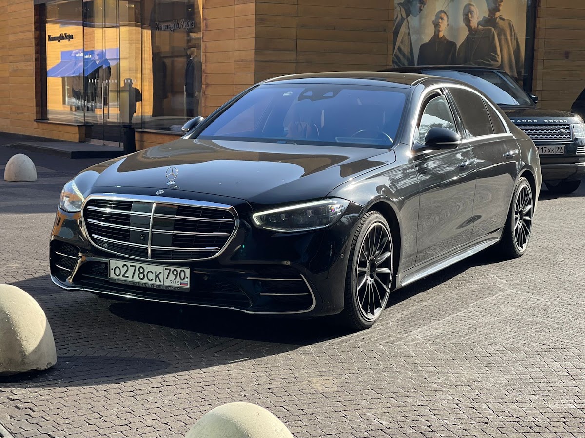 Mercedes-Benz S-class W223 Black — кадр 4 из 6