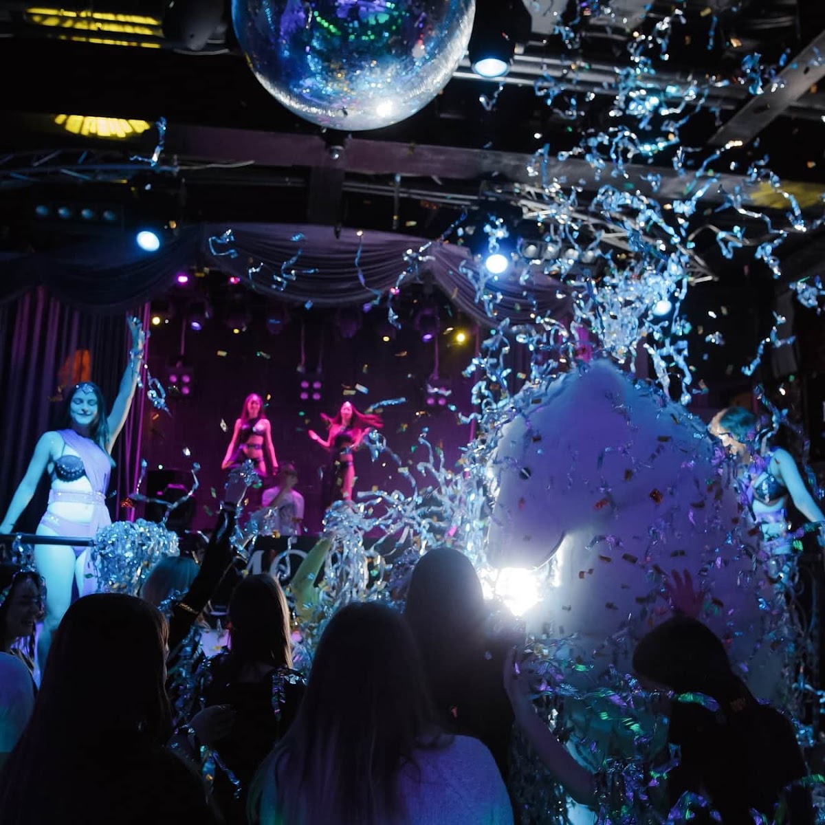 Фольга шоу "Silver party"