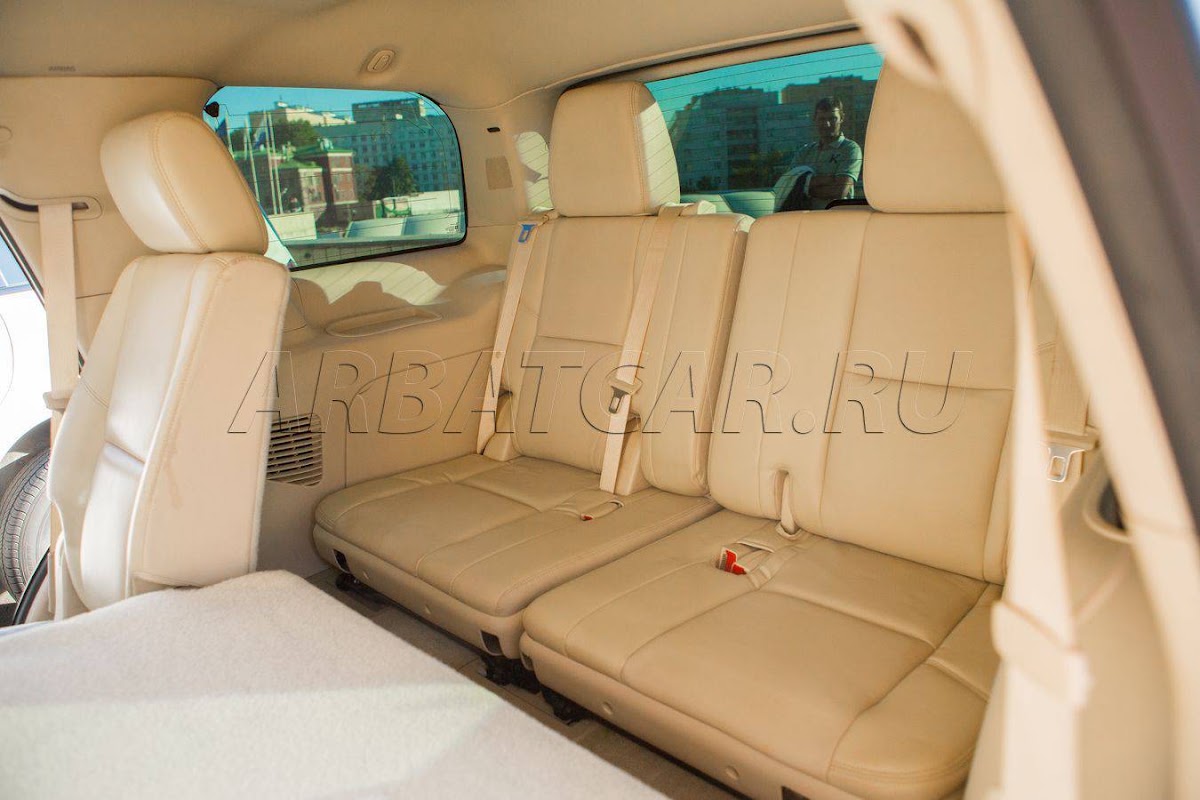 Cadillac Escalade черный, 7 мест — кадр 5 из 7