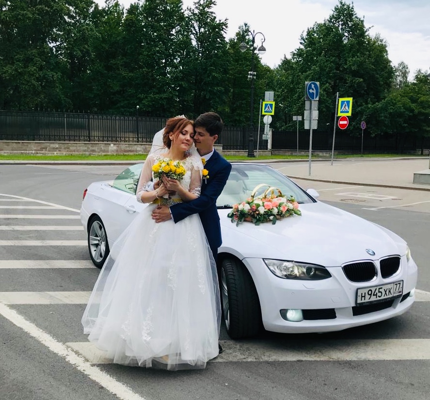 Кабриолет BMW Brilliant на свадьбу