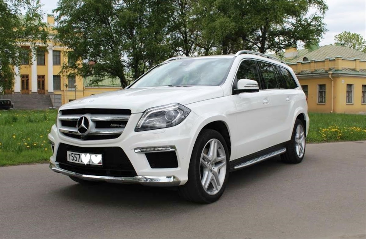 Mercedes White GL