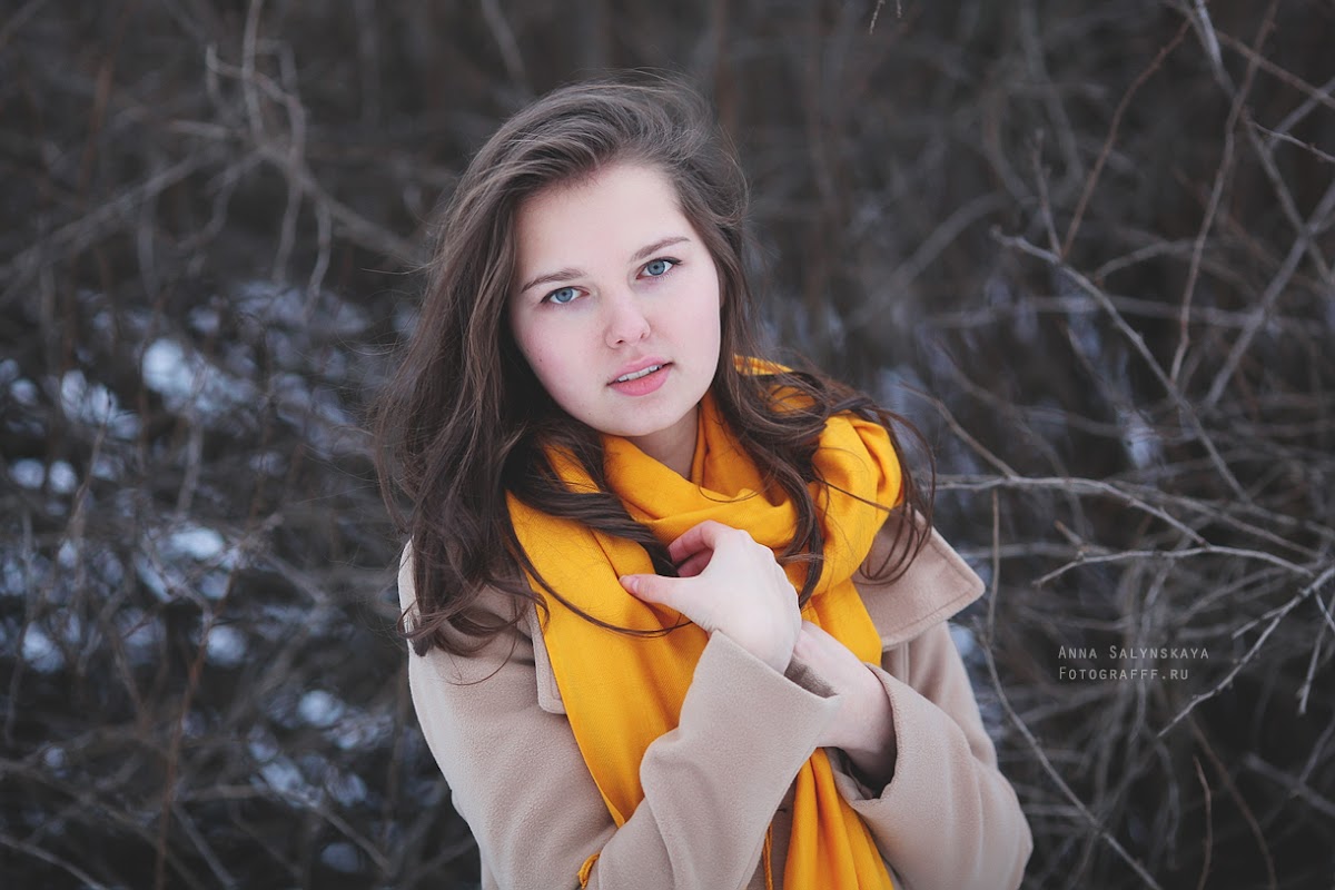 Polina. Winter.