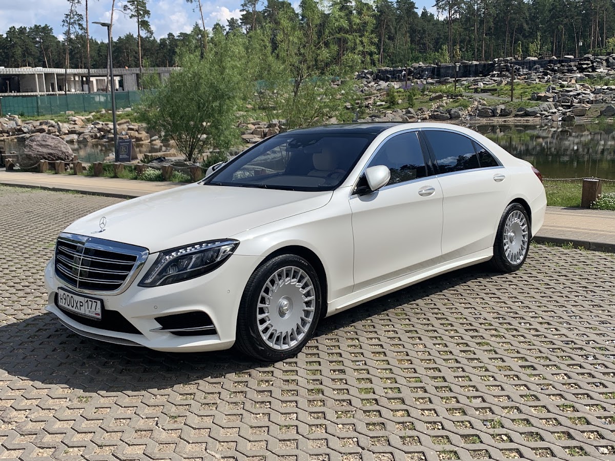 Мерседес S500 AMG(w222) гос.N900