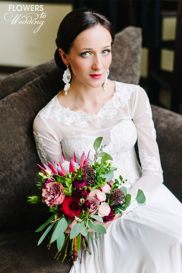 Flowers to wedding