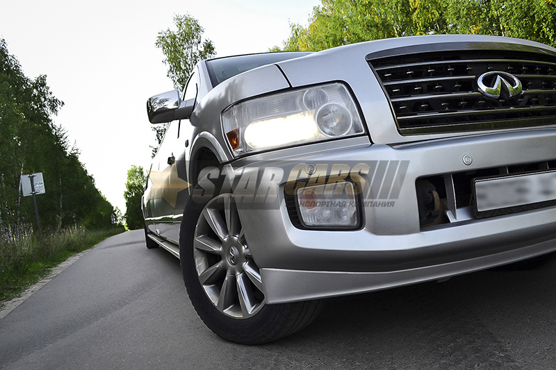 Infiniti QX56 Silver (20 мест)