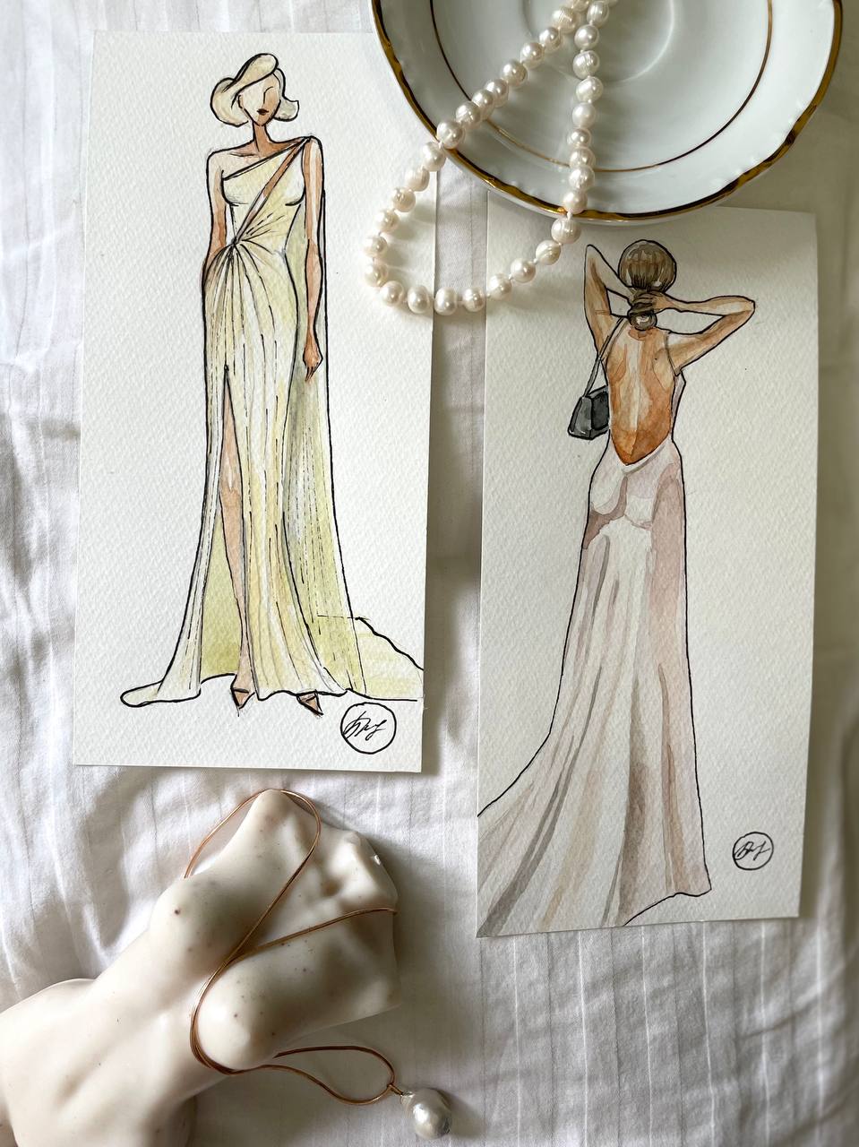 Event и fashion иллюстрации