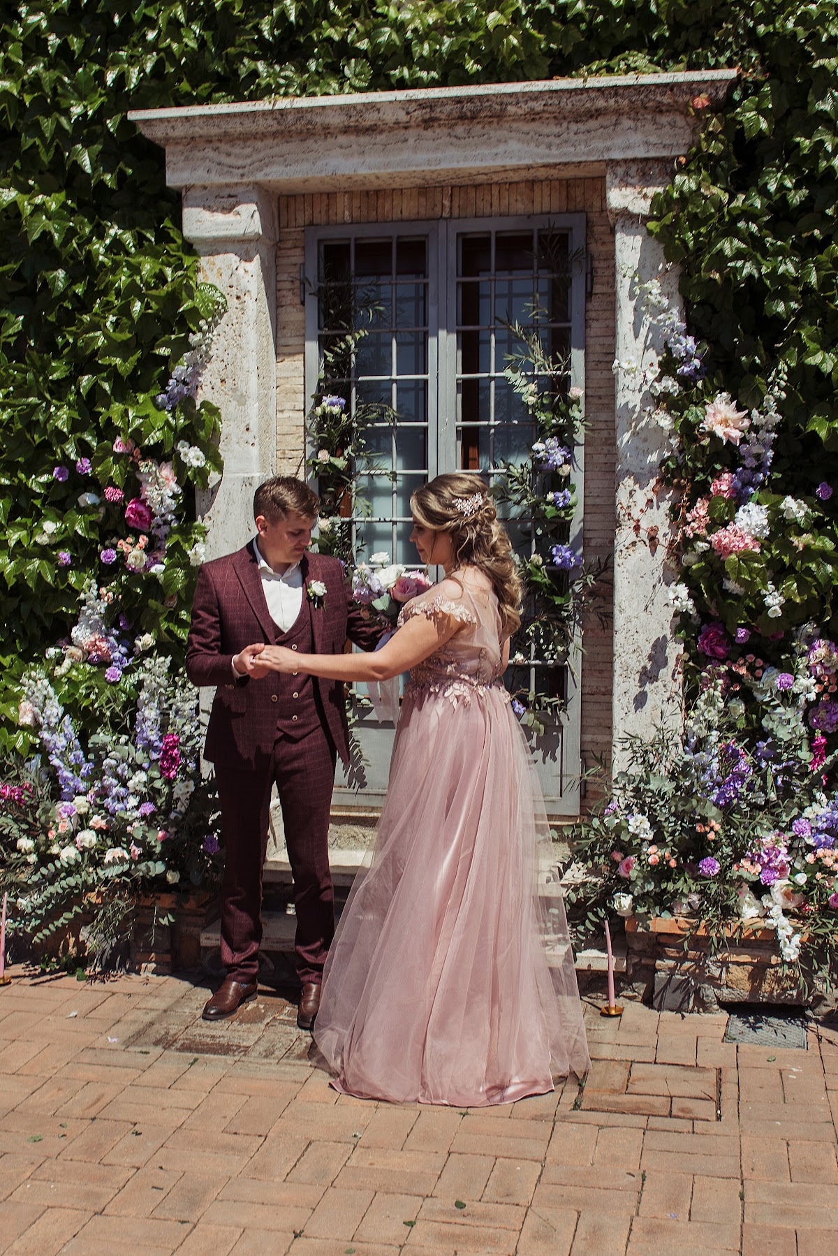 Italy. Wedding day