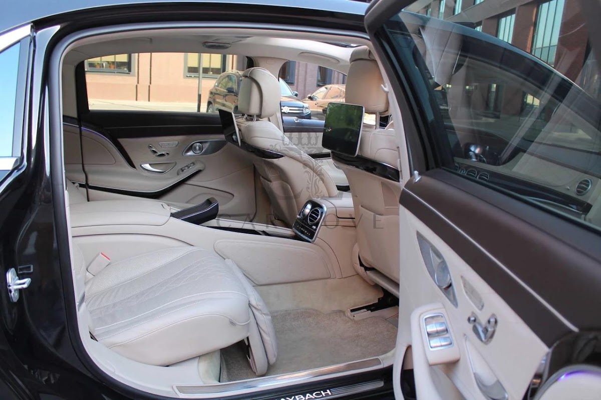 Mercedes Maybach рестайлинг черный — кадр 4 из 5