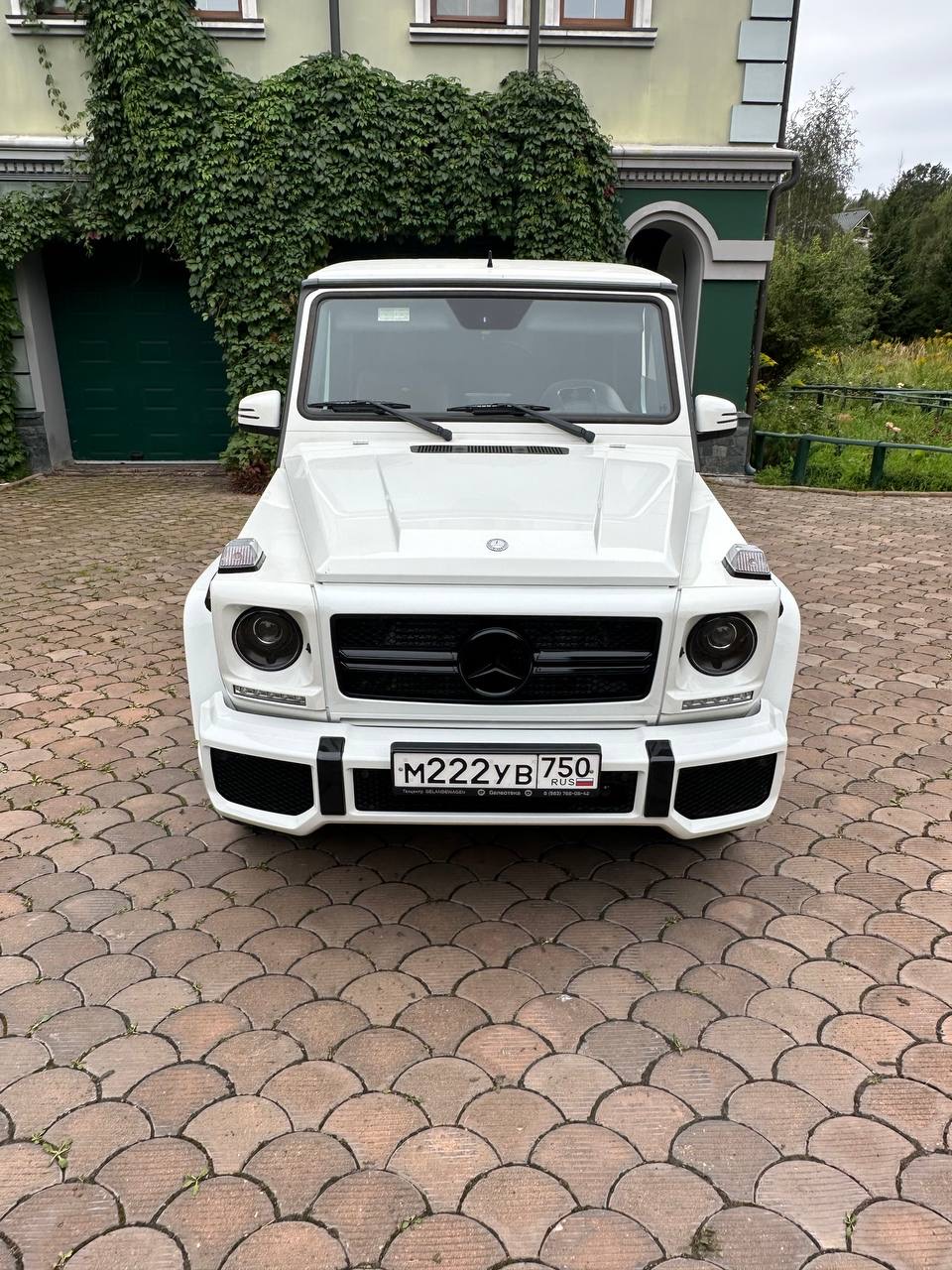 Mercedes-Benz G класс AMG Гелентваген белый — кадр 4 из 7
