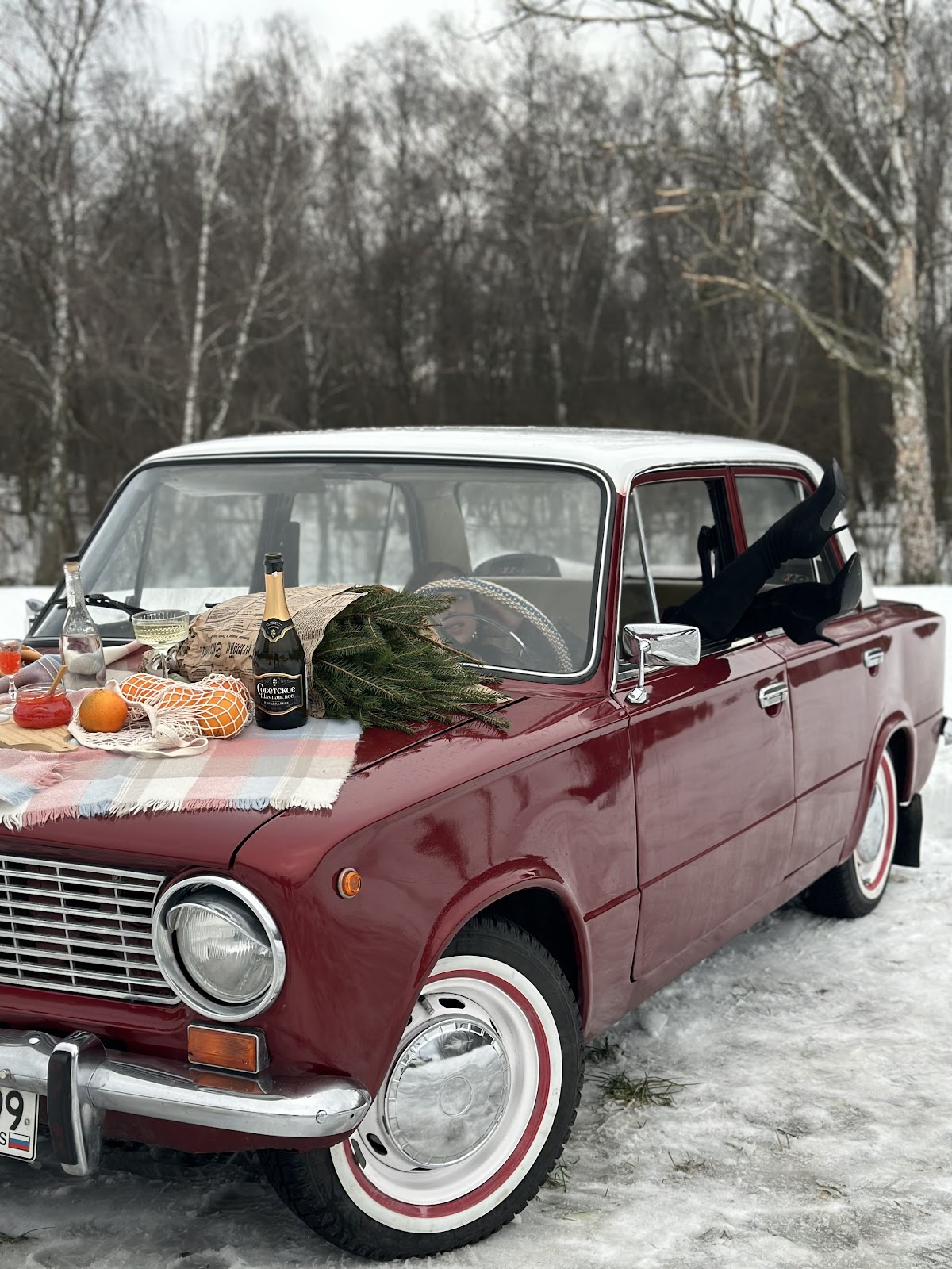 Ретро автомобиль ВАЗ 2101 «Копейка»