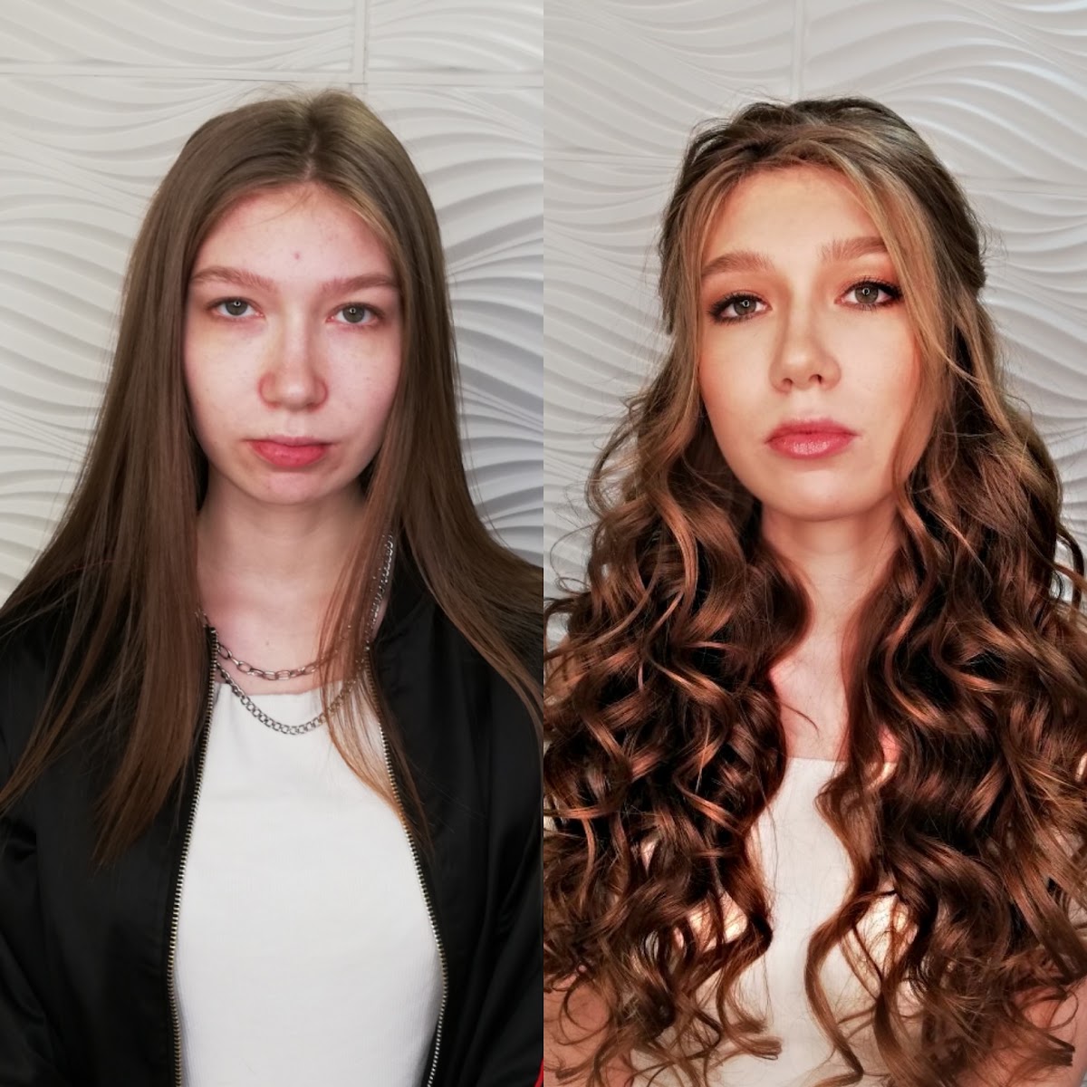 До и после