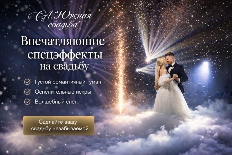 Свадьба под ключ, все включено