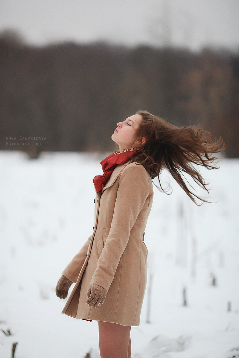 Polina. Winter.