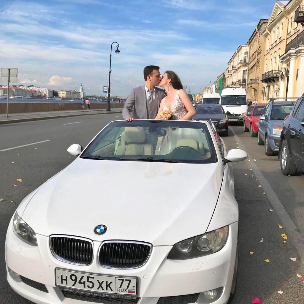 Кабриолет BMW Brilliant на свадьбу