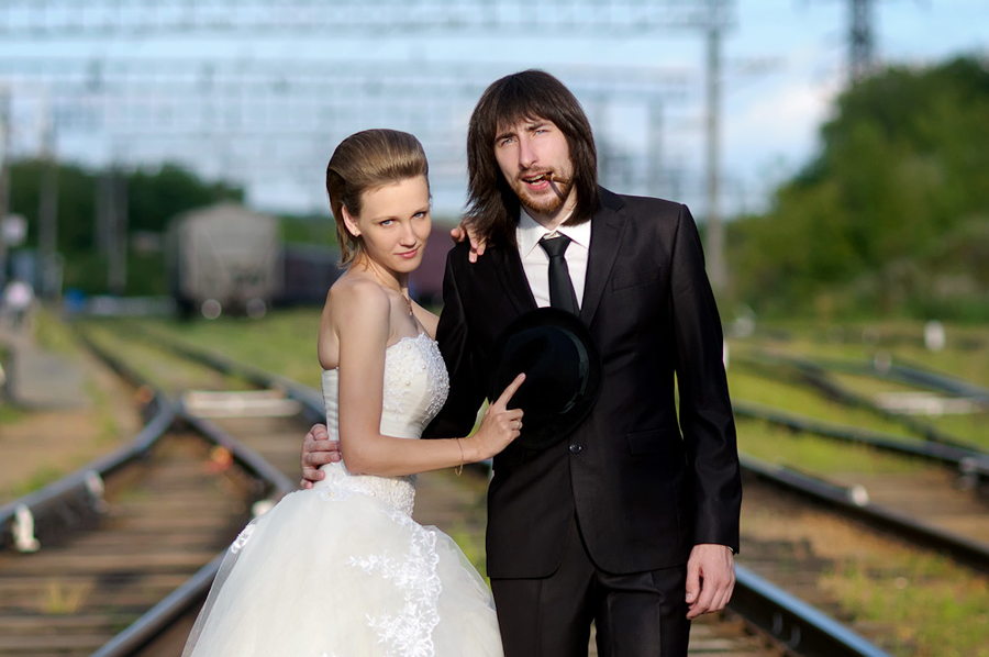 Александр и Анна. Trash the dress