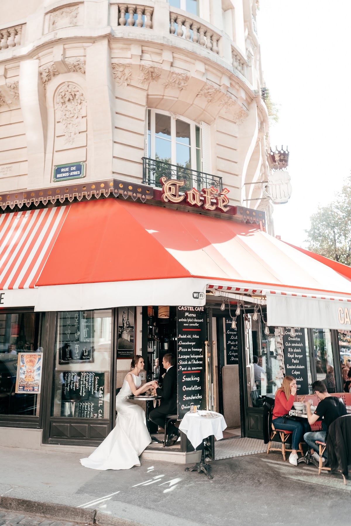 France. Wedding Day