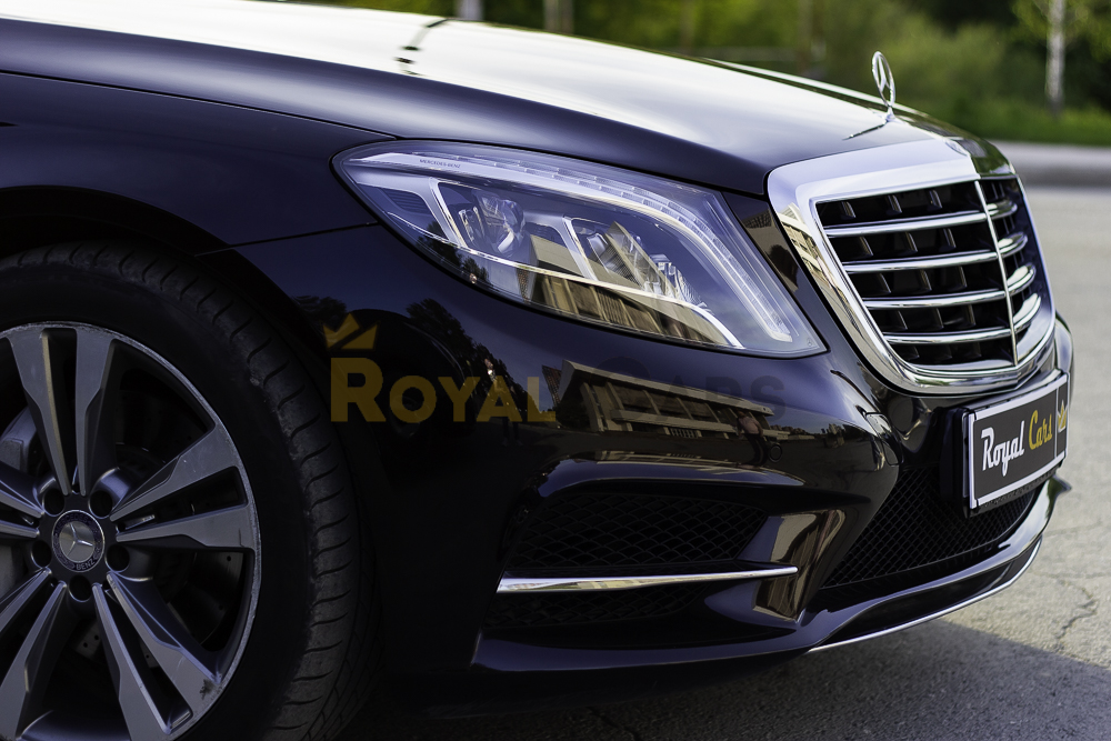 Mercedes-Benz S-class W222 Черный металик