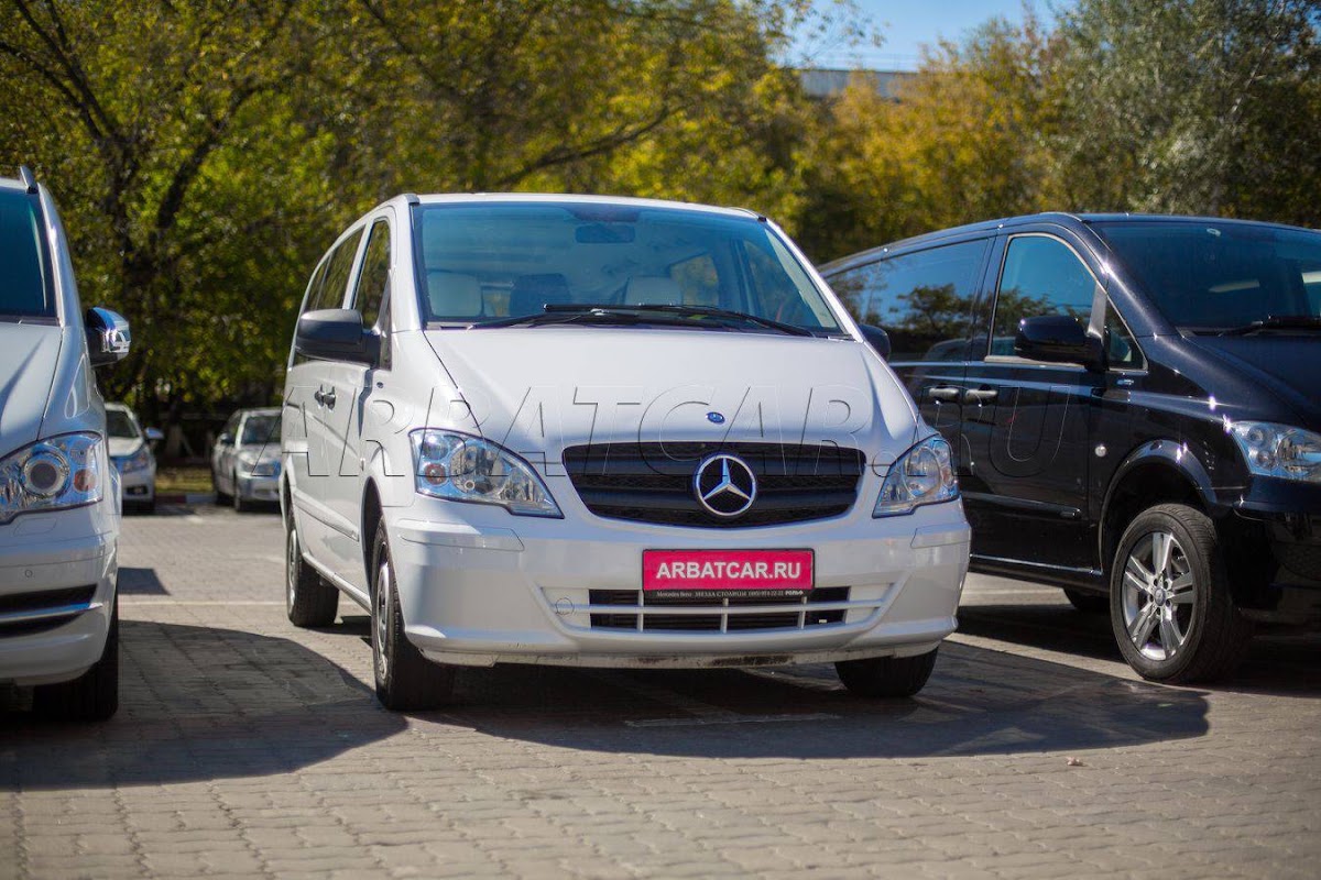 Mercedes Vito белый на светлом салоне — кадр 2 из 4