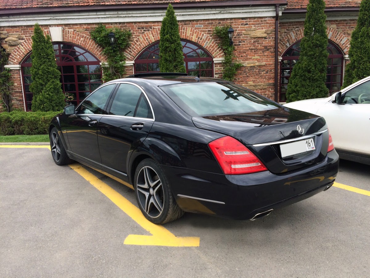Mercedes S 221 рестайлинг
