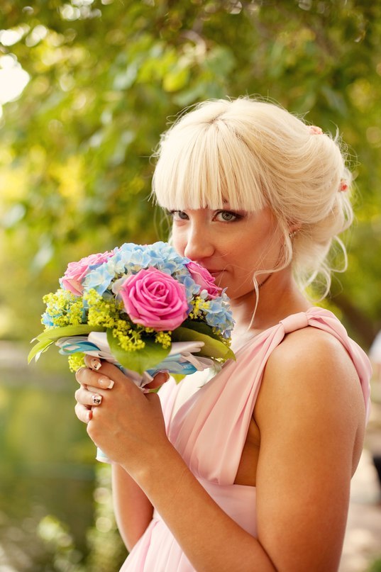 букеты невесты