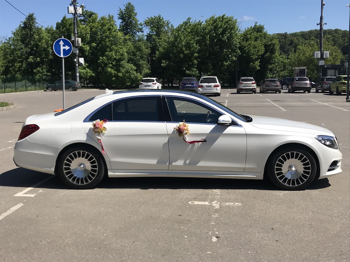 Mercedes Benz S500 Long W222 AMG гос.N312