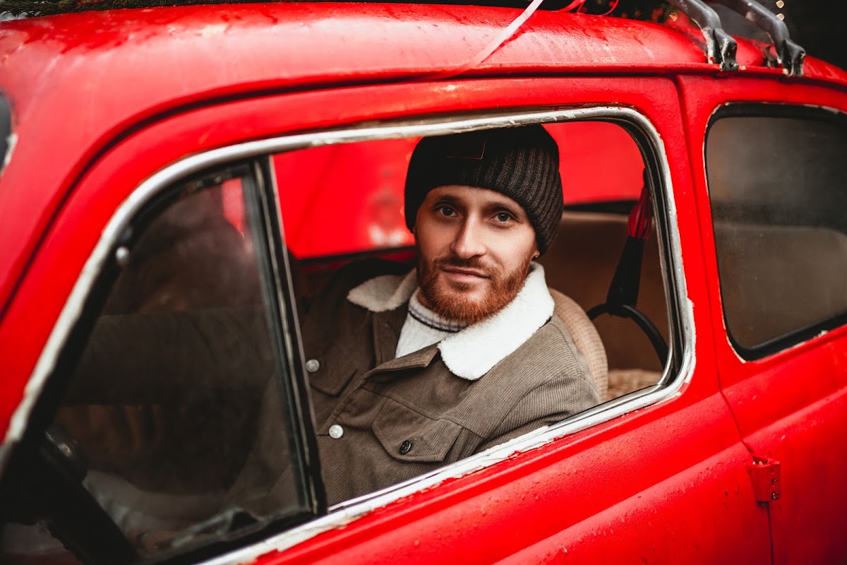 Новогодняя семейная фотосессия в студии Авокадо