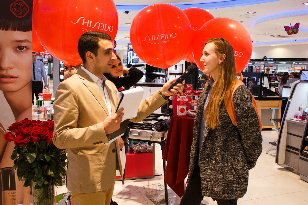 Клиентский день в РИВ ГОШ марки "Shiseido"