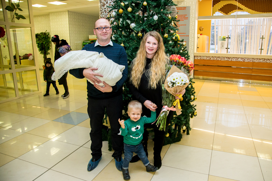 Портфолио: Выписка из роддома