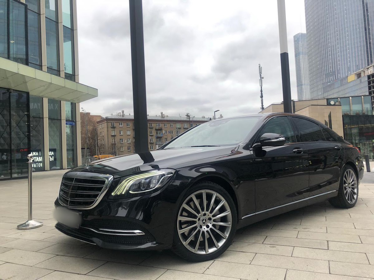 Mercedes-Benz S 222 AMG рестайлинг светлый салон