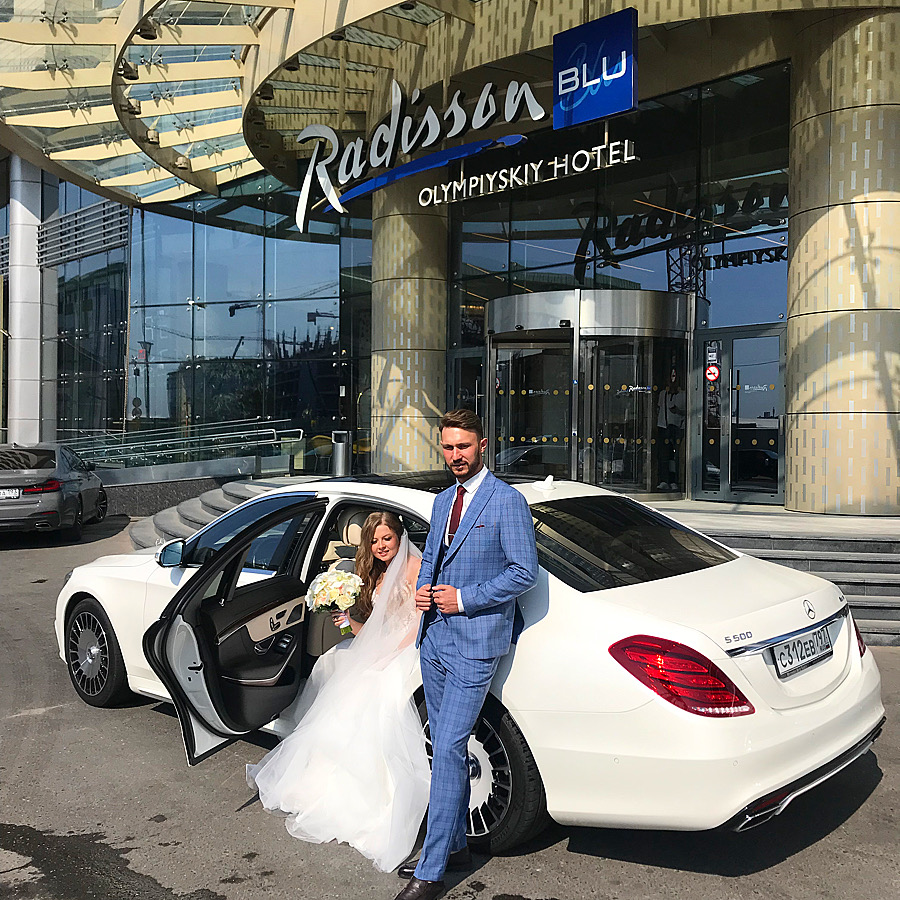 Мерседес S500 AMG гос.N312