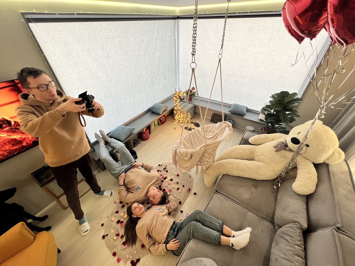 14 февраля фотосессия пары