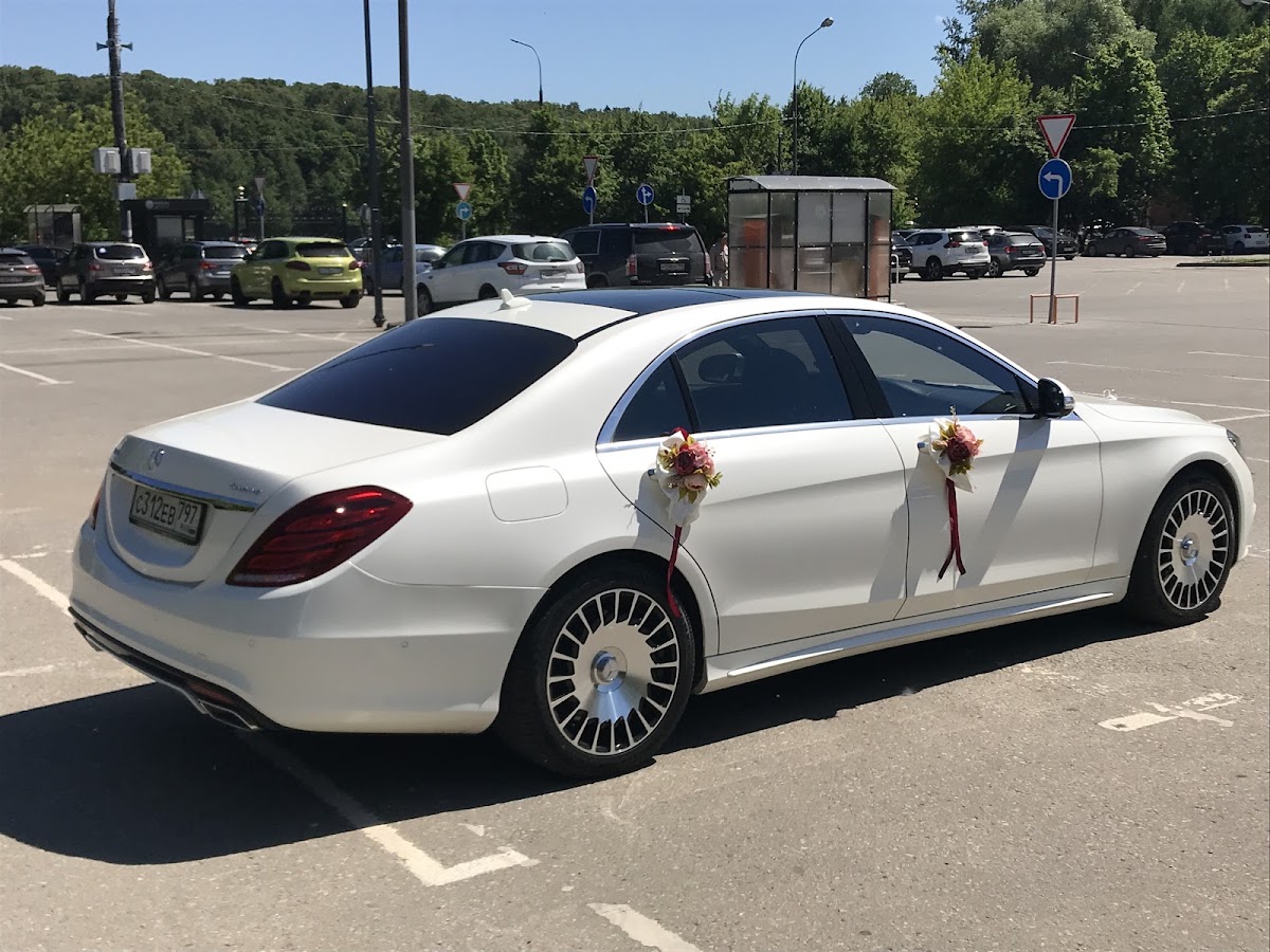Mercedes Benz S500 Long W222 AMG гос.N312
