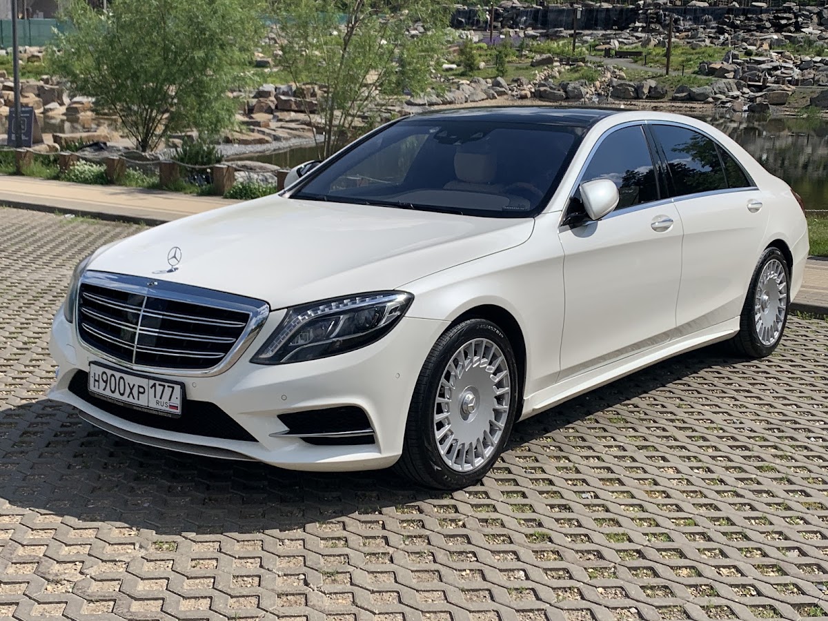Мерседес S500 AMG(w222) гос.N900