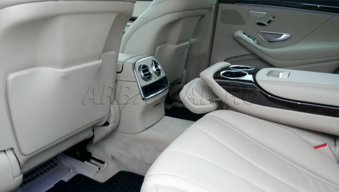 Mercedes S500 (w222) белый на светлом салоне — кадр 5 из 7