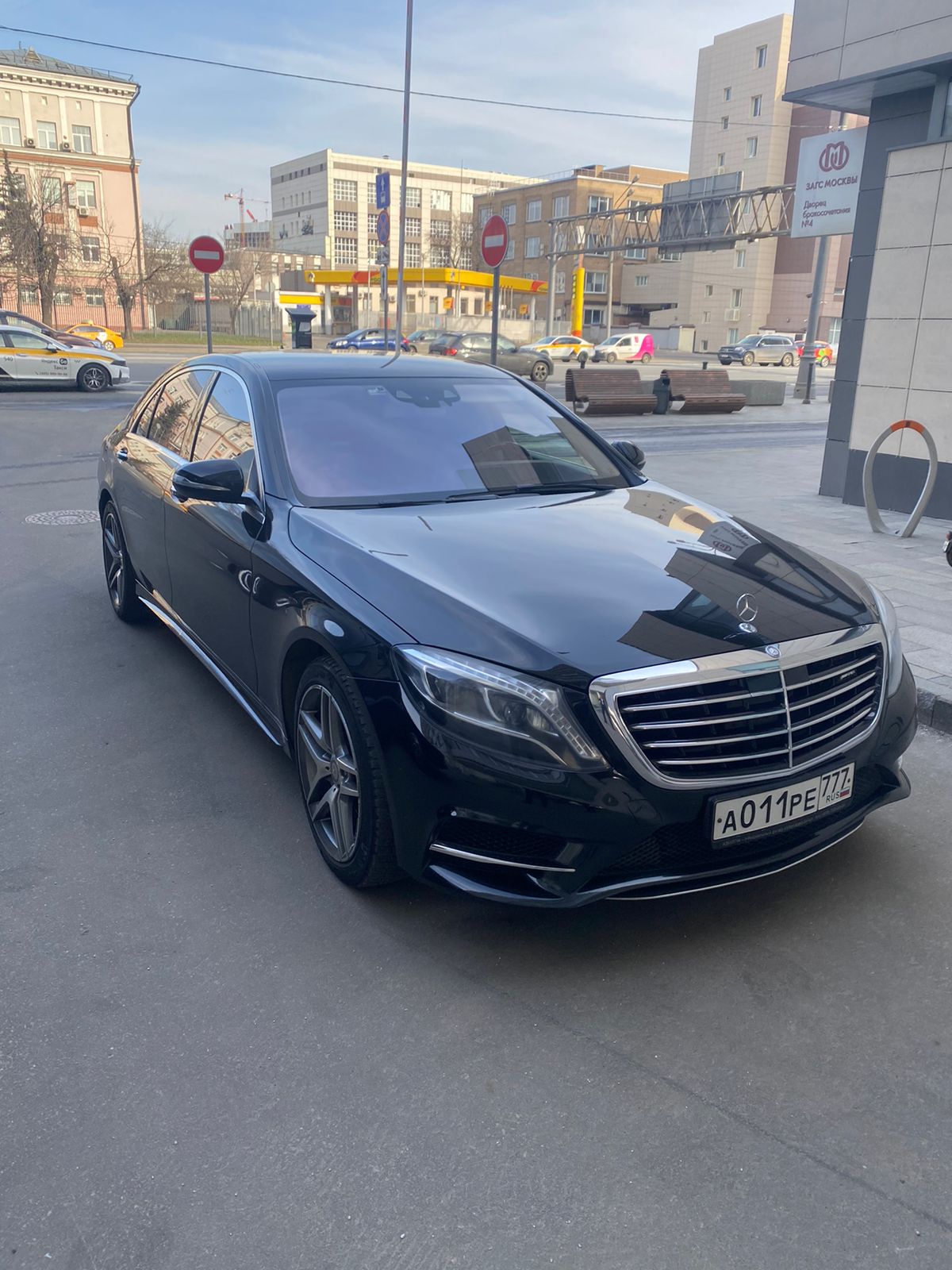 Мерседес S500 LONG w222 гос.N011