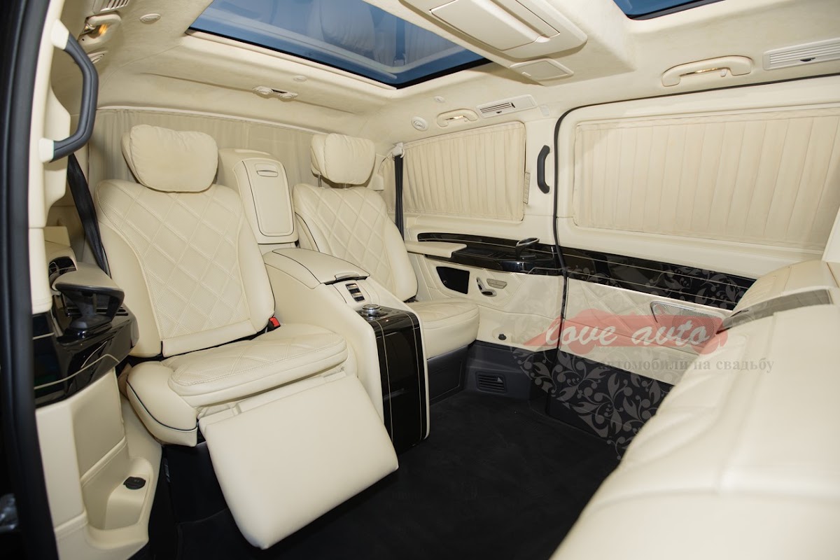 Mercedes-Benz V-класс с перегородкой, кабинет