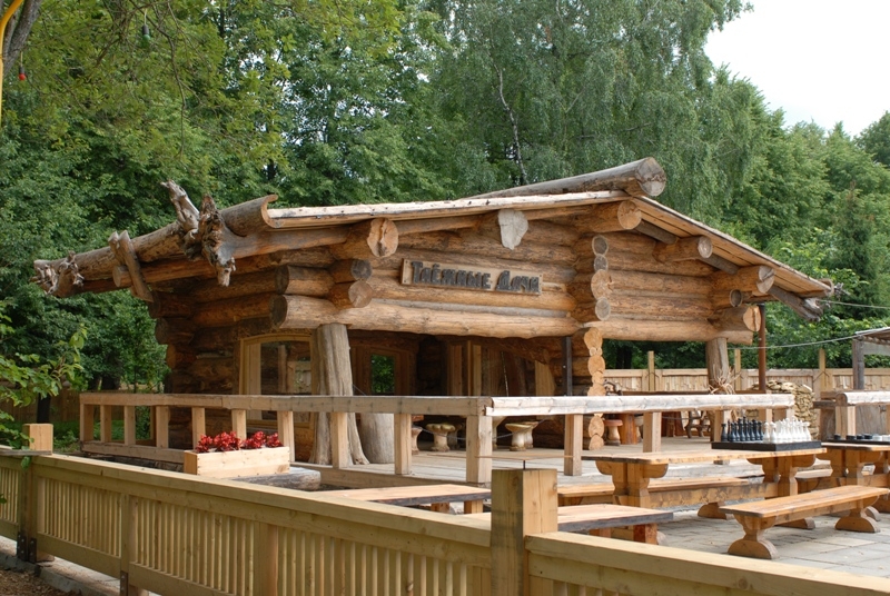 Костровая площадка с верандой (Грибная поляна)