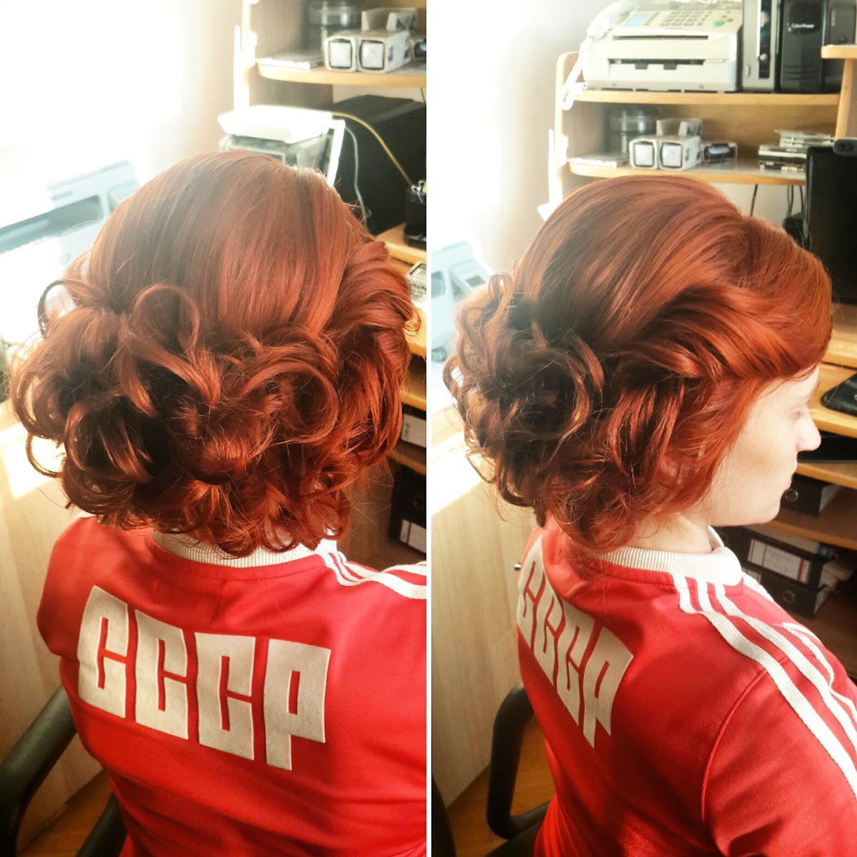 Клиентский макияж и укладки.