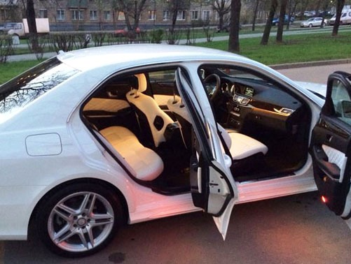 Mercedes-Benz E-class White