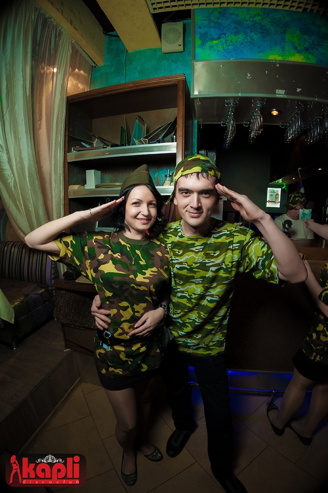23 февраля в DJ-баре «Капли»