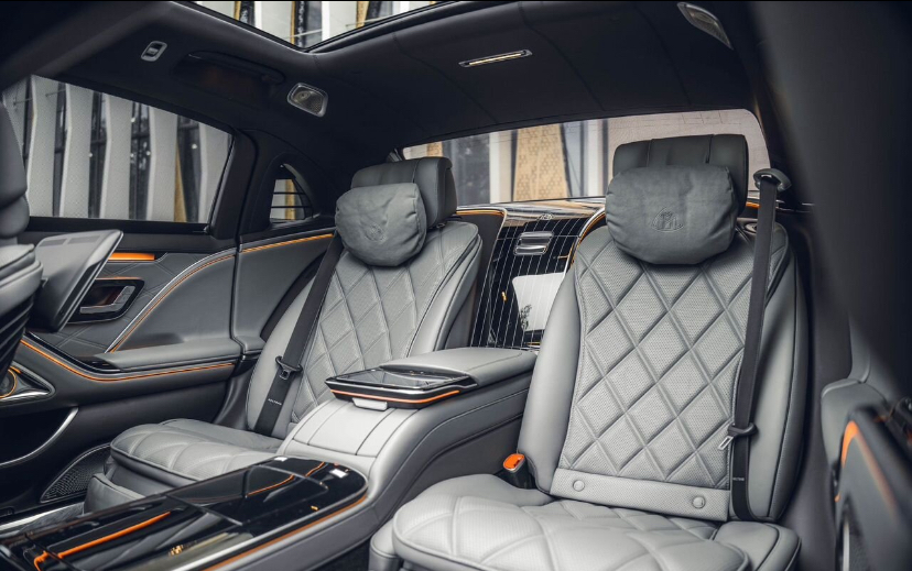 Мерседес Майбах w223 гос.N888 — кадр 5 из 6